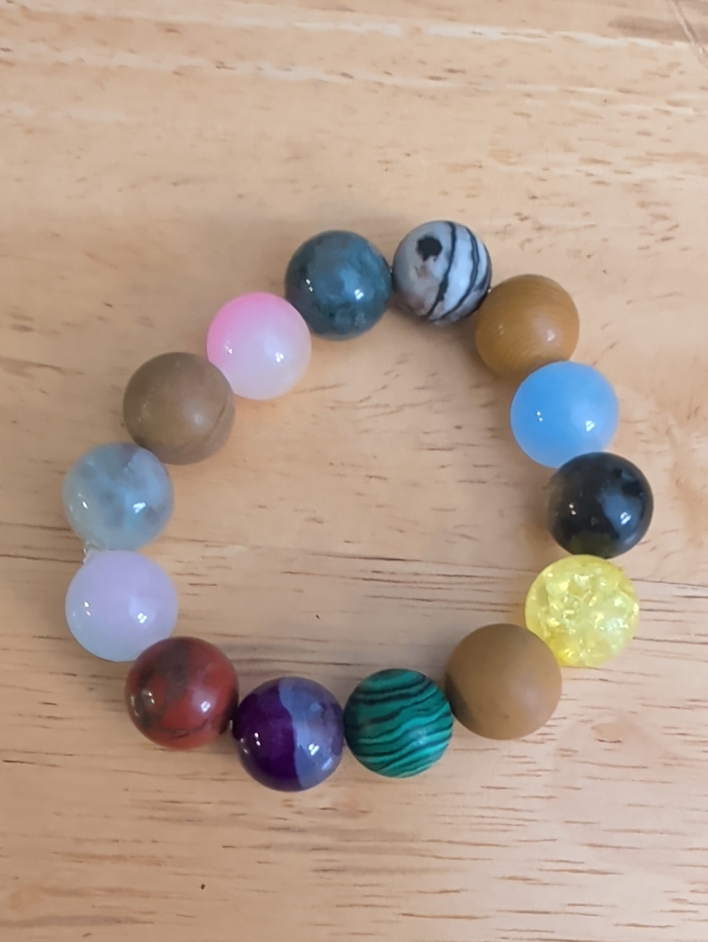Stone Bead Bracelet. NWOT
